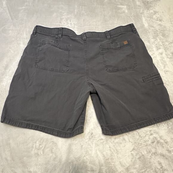 Weatherproof Shorts Men's 44 RipStop Utility Flex Waistband Pockets Steel Gray - Picture 5 of 13